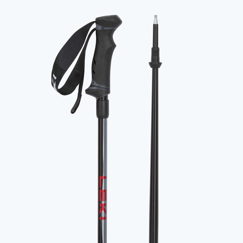 Síbotok LEKI Hot Shot anodized black/eloxal gray/eloxal red 3