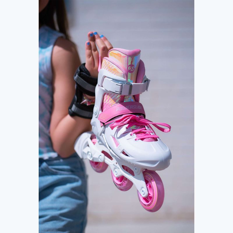 Gyerek görkorcsolya Powerslide Universe II Jr pink 7