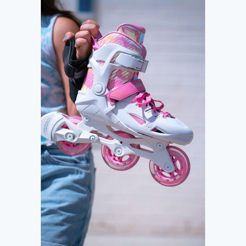 Gyerek görkorcsolya Powerslide Universe II Jr pink 8