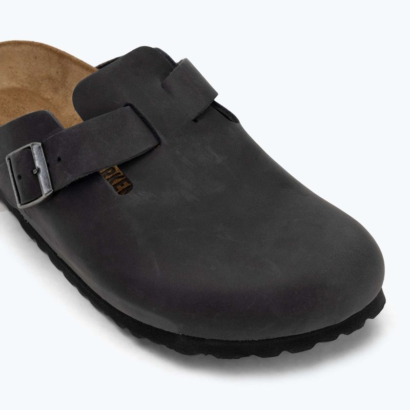 BIRKENSTOCK Boston LEOI keskeny fekete flip-flopok 7