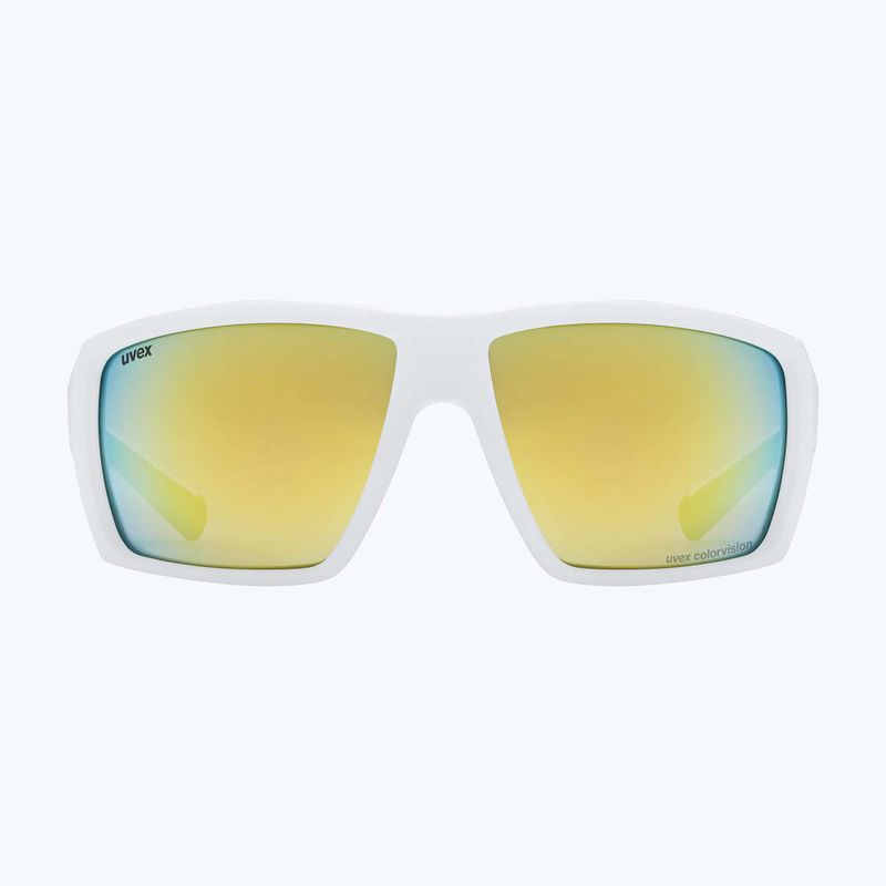 Napszemüveg UVEX Mtn Venture CV white matte/mirror gold 2