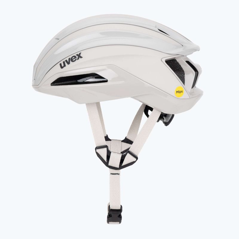 Kerékpáros sisak UVEX Surge Aero MIPS warm grey matt 3
