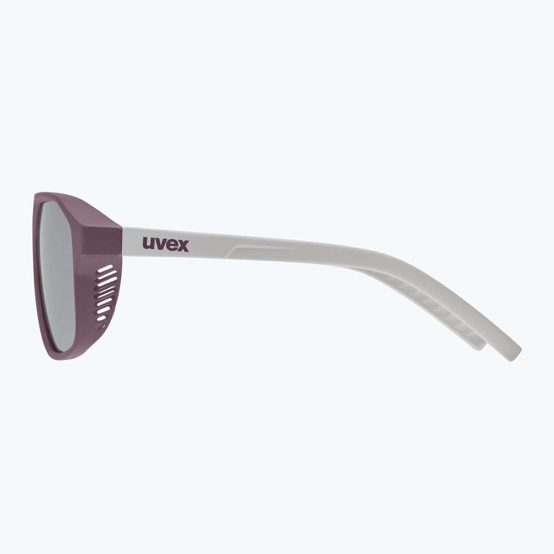 Gyerek napszemüveg UVEX Cosmic Jr cranberry/grey matt/mirror silver 5