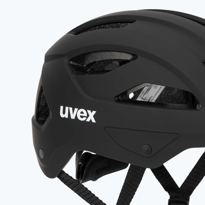 Kerékpáros sisak UVEX Stride black matte 7