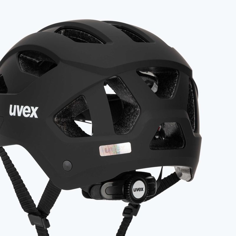Kerékpáros sisak UVEX Stride black matte 8