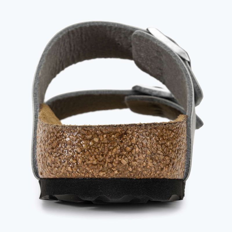 Női papucs BIRKENSTOCK Arizona BF Narrow silver 4