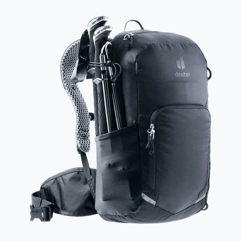 Kerékpáros hátizsák deuter Bike I 20 l fekete 7