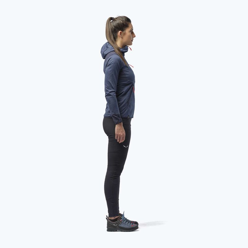 Salewa női fleece Agner Hybrid PL/DST FZ Hoody sötétkék 00-0000027372 4