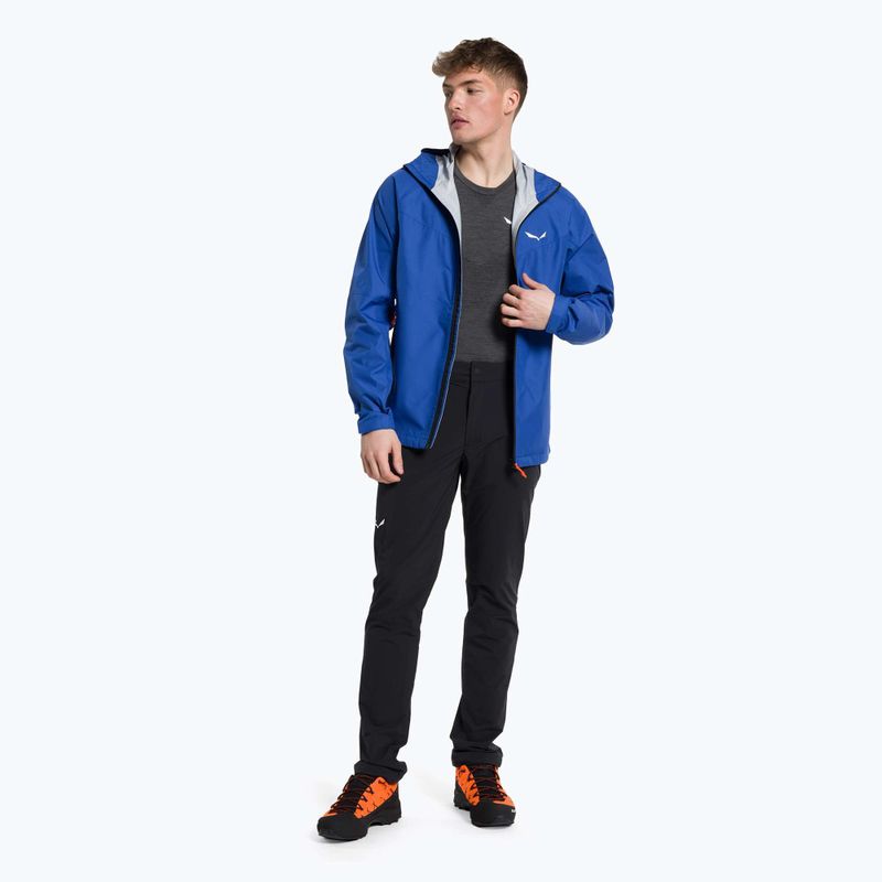 Salewa férfi esőkabát Puez Aqua 3 PTX kék 00-0000024545 2