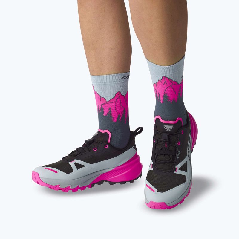 Zokni DYNAFIT Traverse Crew cinder pink glo/6070 10