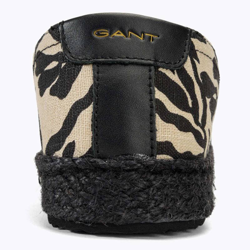 Női cipő GANT Raffiaville dry sand/black 6