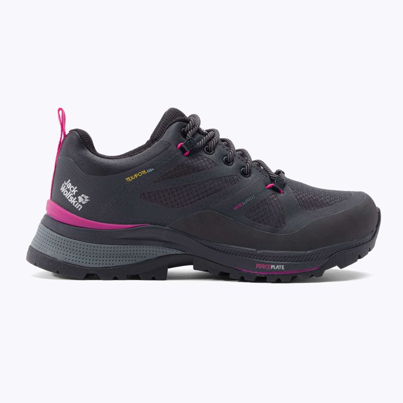 Női túrabakancsok Jack Wolfskin Force Striker Texapore fekete 4038891_6381_040 2