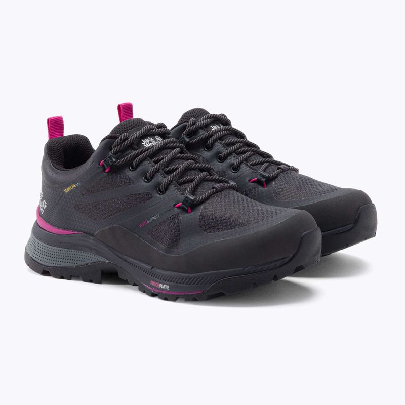 Női túrabakancsok Jack Wolfskin Force Striker Texapore fekete 4038891_6381_040 5