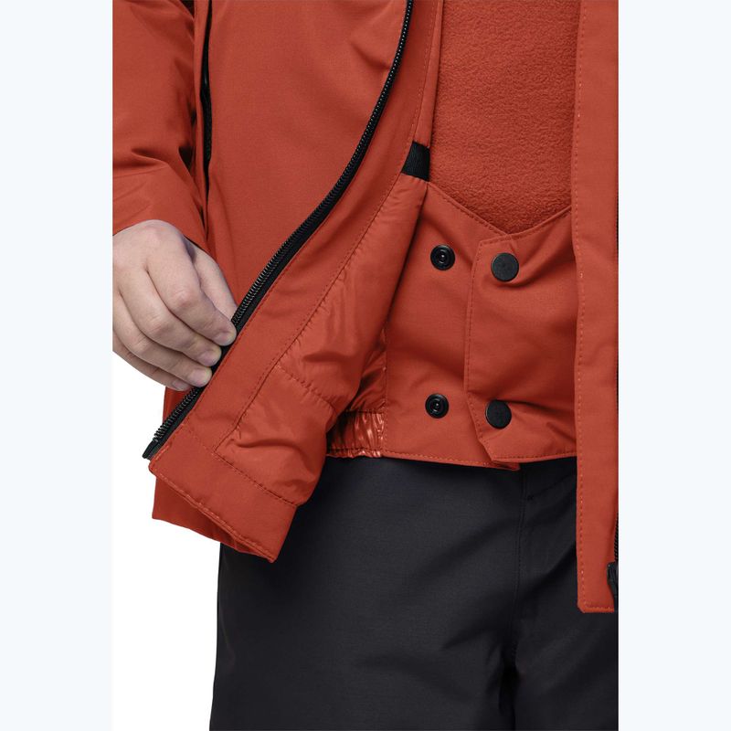 Jack Wolfskin Actamic 2L Ins gyermek pehelykabát korall narancs színben 3