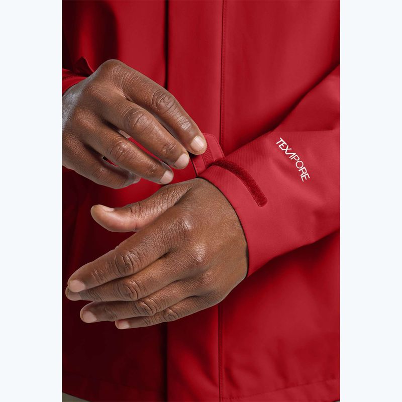 Jack Wolfskin Trailtime 2L férfi esőkabát adrenalin piros 5