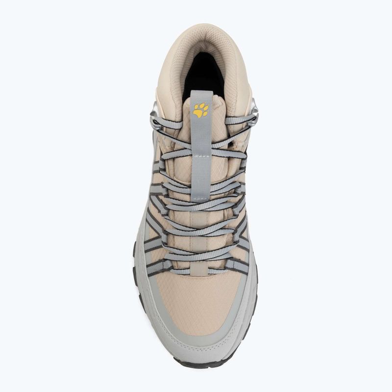 Női túracipő Jack Wolfskin Wild Hike Texapore Mid oyster 5
