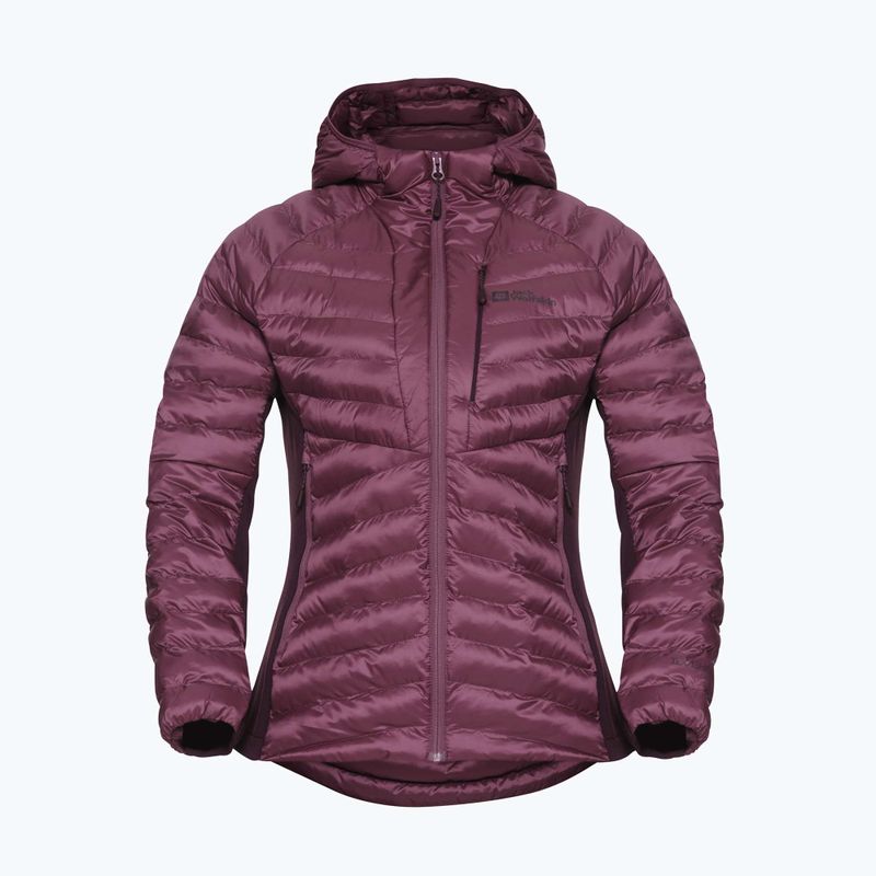 Női bélelt dzseki Jack Wolfskin Routeburn Pro Ins szőlő 8