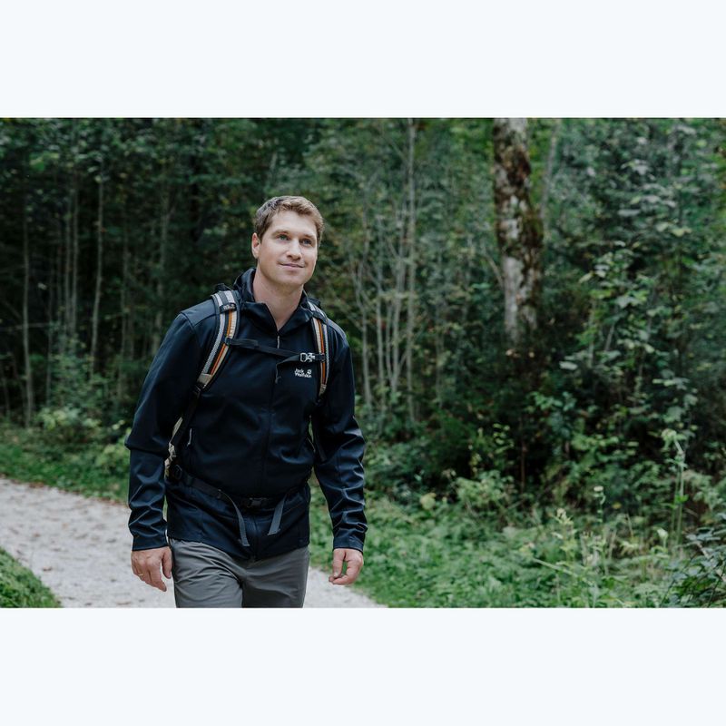 Férfi softshell dzseki Jack Wolfskin Skyvail phantom 11