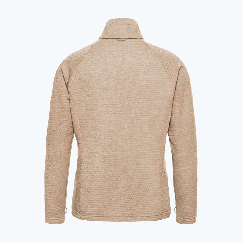 Női polár pulóver Jack Wolfskin Anytrail Full Zip oat 8