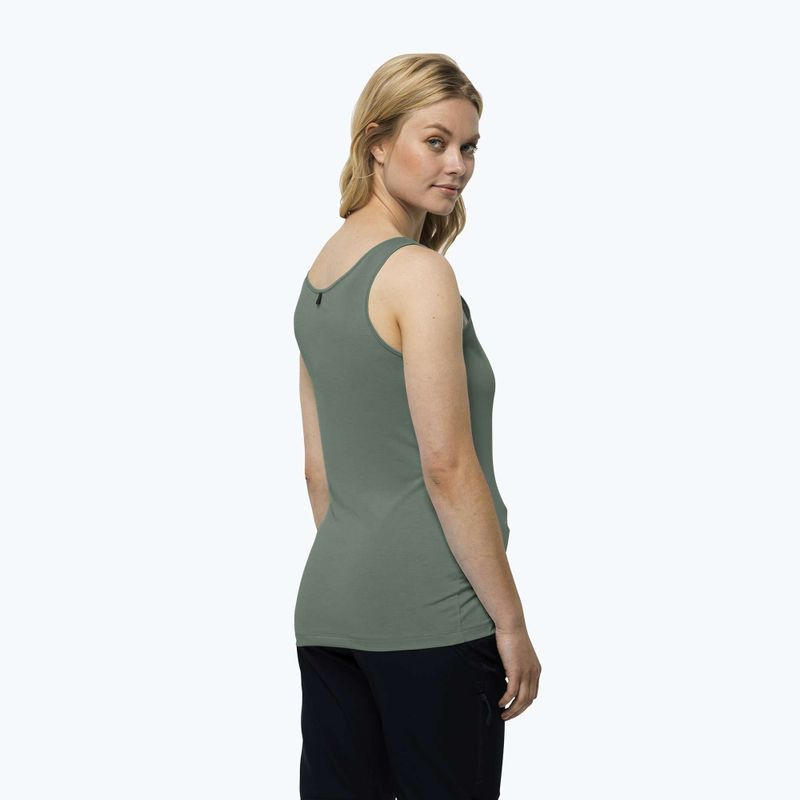 Jack Wolfskin női trekking póló Pack & Go Tank zöld 1807283 2