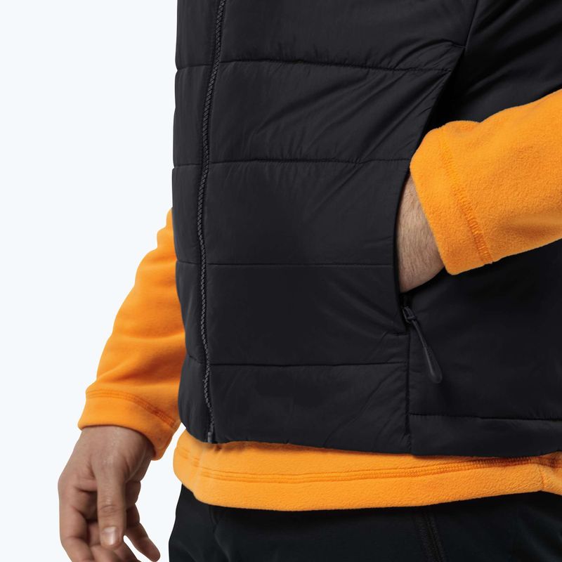 Jack Wolfskin férfi túrázó ujjatlan Lapawa Ins fekete 4