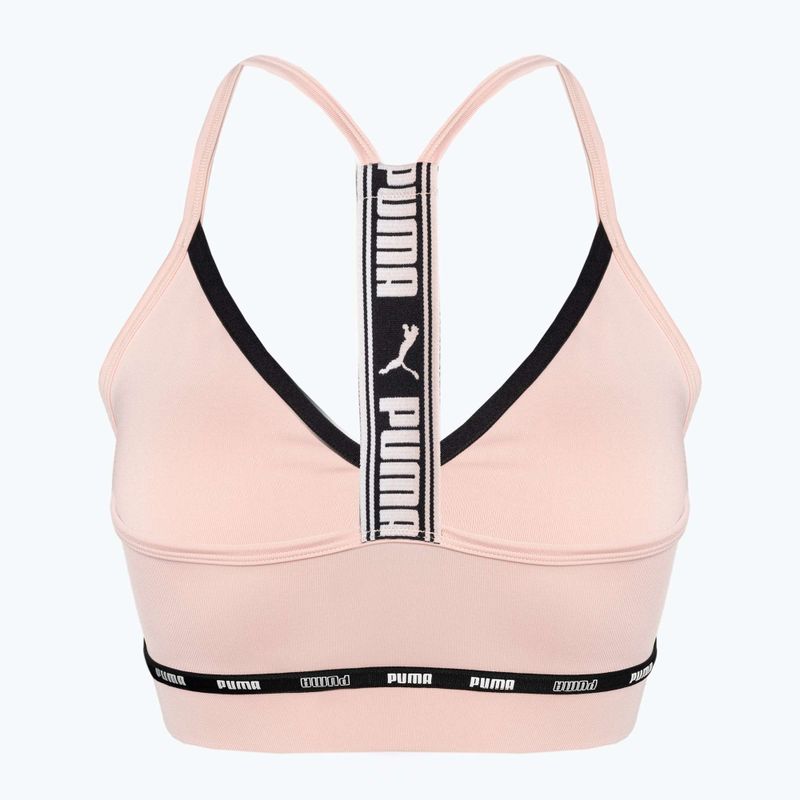 PUMA Low Impact Puma Strong Strappy fitness melltartó rózsaszín 522225 66 2