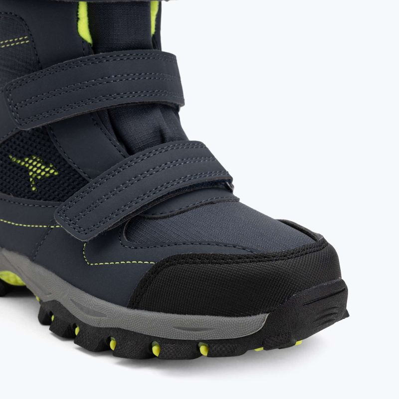 KangaROOS K-Robi KTX gyermek hócsizma sötétnavy/lime 7