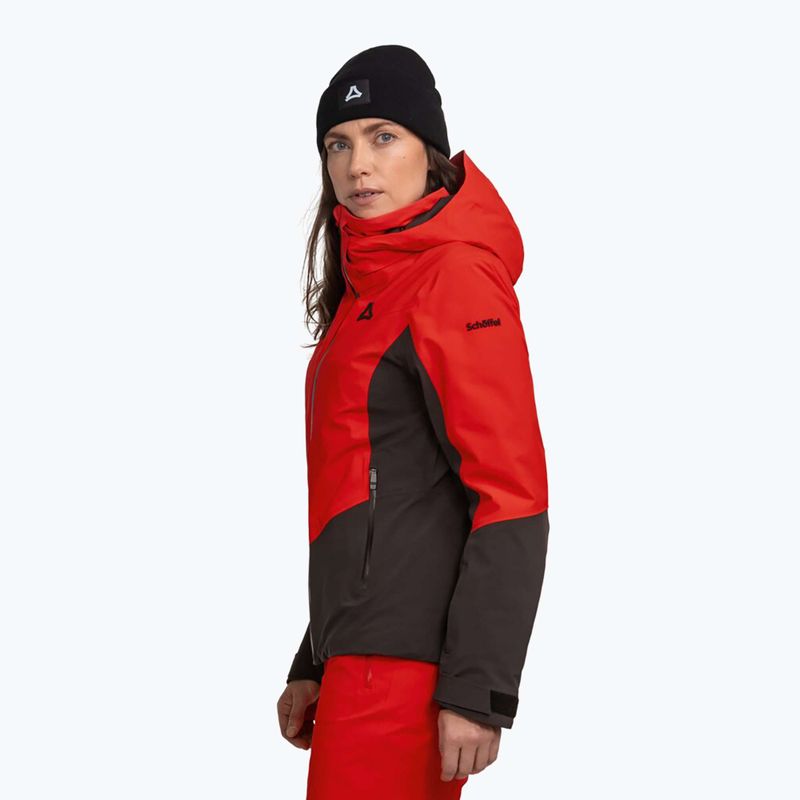 Női sídzseki Schöffel Safuna scarlet red 3