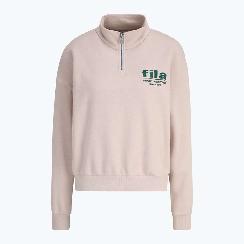 Női pulóver FILA Lima oatmeal melange 5
