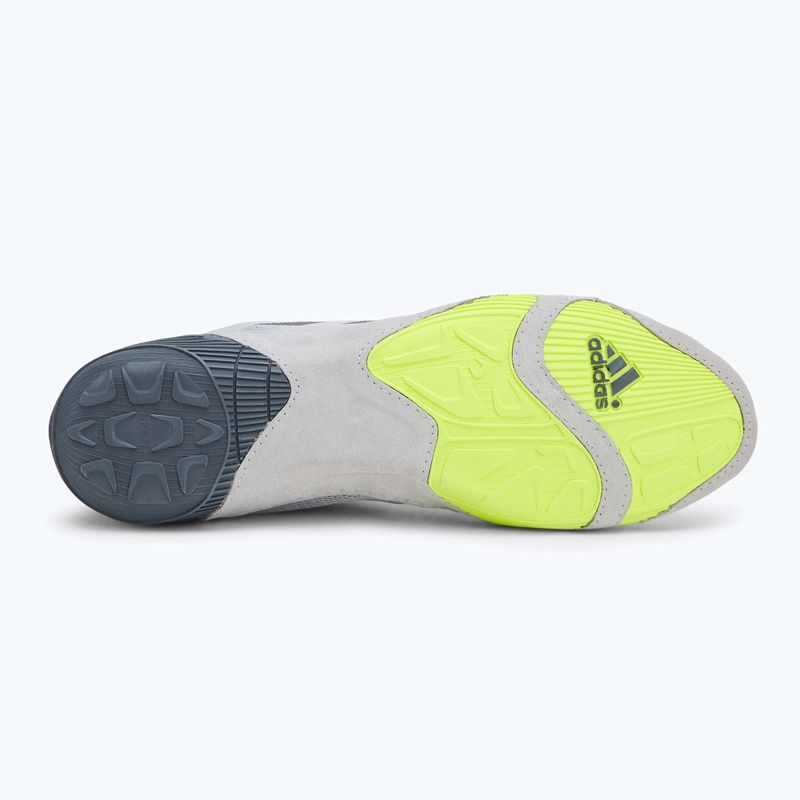 Férfi adidas Adizero team világosszürke/ team onix/ team sollar sárga 2 boxcipő 4