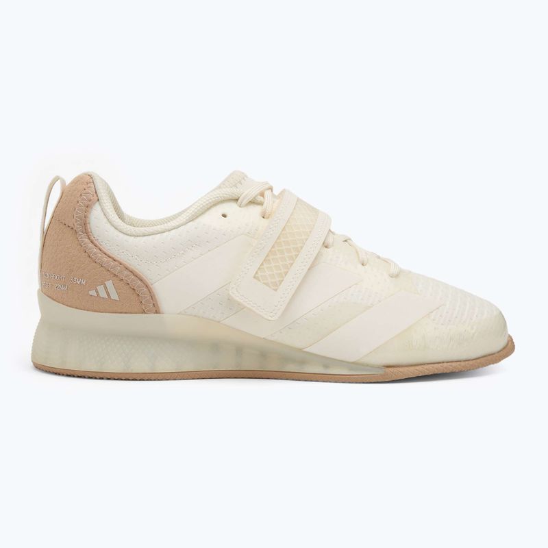 adidas Adipower Weightlifting III off white súlyemelő cipő 2