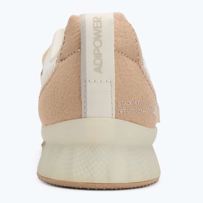 adidas Adipower Weightlifting III off white súlyemelő cipő 6