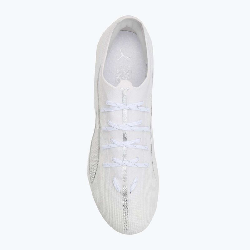 PUMA Ultra 5 Pro FG/AG futballcipő puma fehér/puma fehér 5