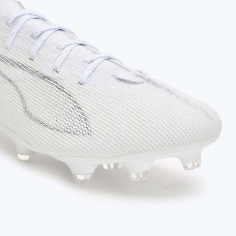 PUMA Ultra 5 Pro FG/AG futballcipő puma fehér/puma fehér 7
