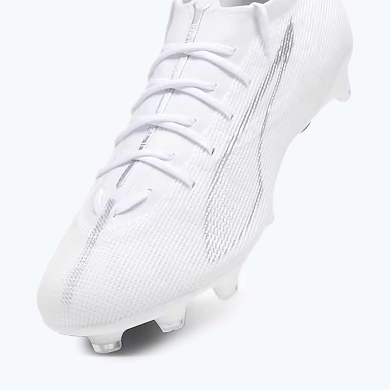 PUMA Ultra 5 Pro FG/AG futballcipő puma fehér/puma fehér 12