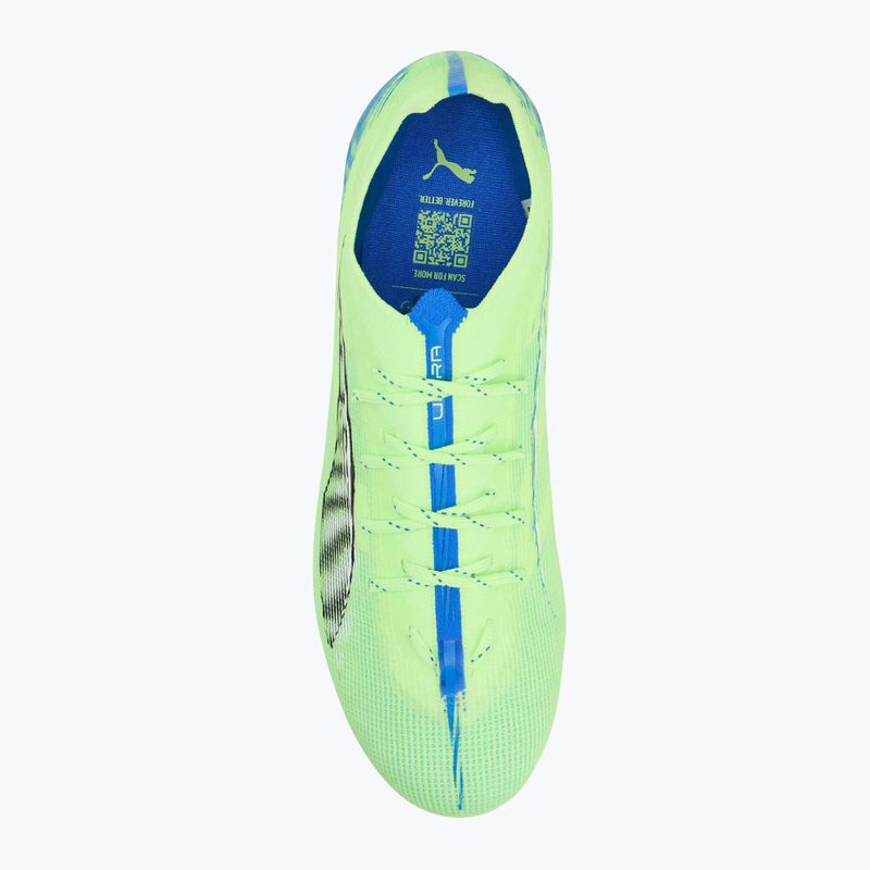 PUMA Ultra 5 Pro FG/AG pezsgőalma/puma fehér futballcipő 6