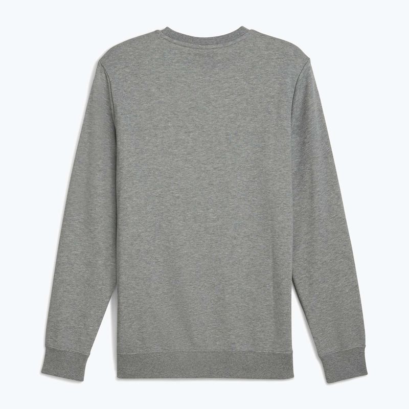 Férfi pulóver PUMA ESS No. 1 Logo Crew TR közepes szürke szürke szőrzet 2