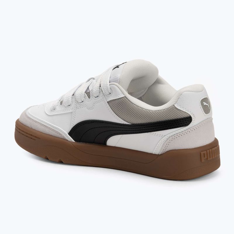 Férfi PUMA Park Lifestyle SK8 cipő puma fehér/puma fekete/toll szürke 3