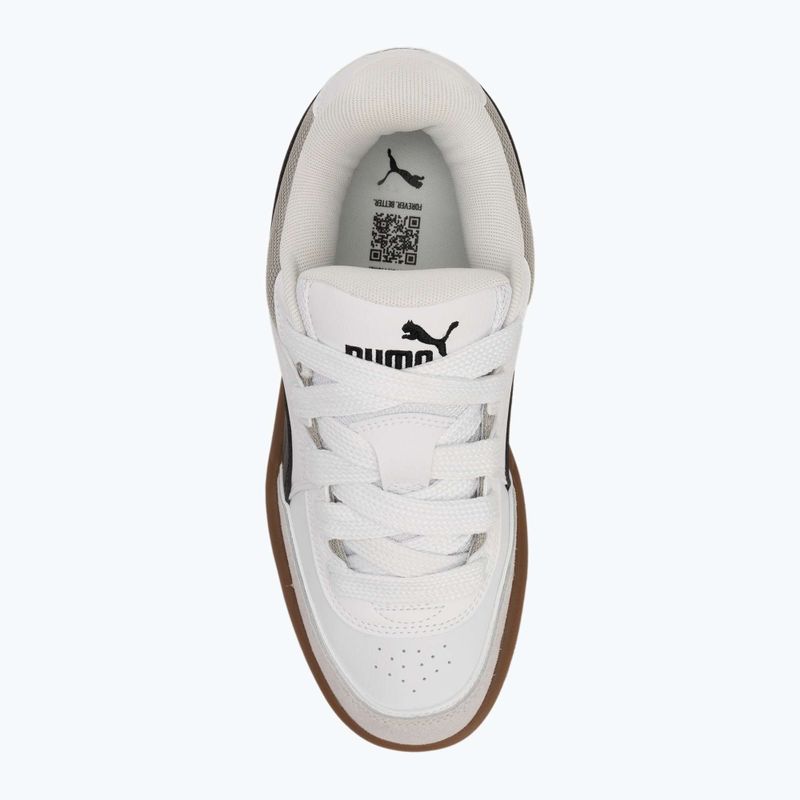 Férfi PUMA Park Lifestyle SK8 cipő puma fehér/puma fekete/toll szürke 5