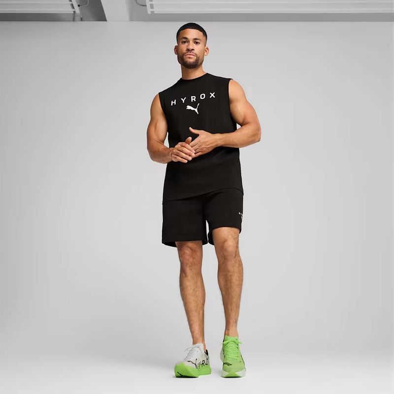 Férfi edzőshort PUMA Hyrox fekete 7
