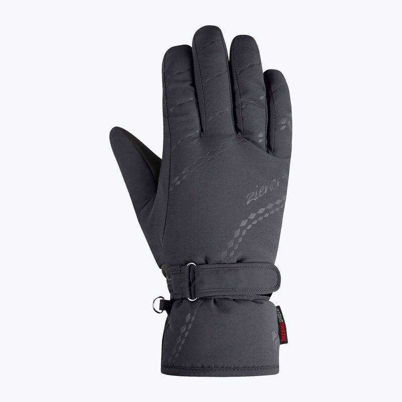 Női síkesztyű ZIENER Keva-Z PR black 2