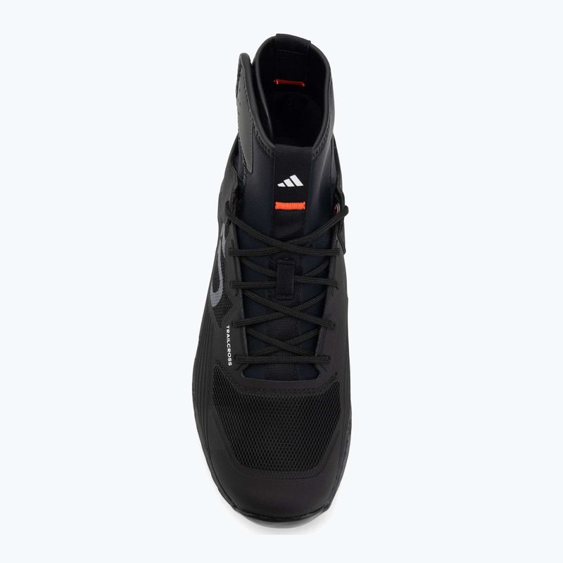 Férfi platform kerékpáros cipő adidas FIVE TEN Trailcross GTX core black/grey three/solar red 5