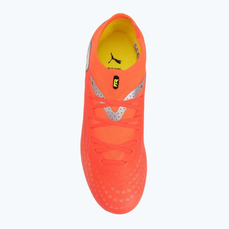 Gyerek focicipő PUMA Future 9 Pro FG/AG Jr glowing red/puma white/puma black/puma silver 5