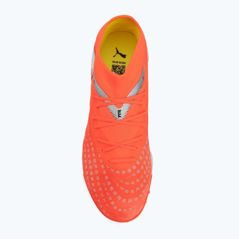 Futballcipő PUMA Future 9 Match TT glowing red/puma white/puma black/puma silver 5