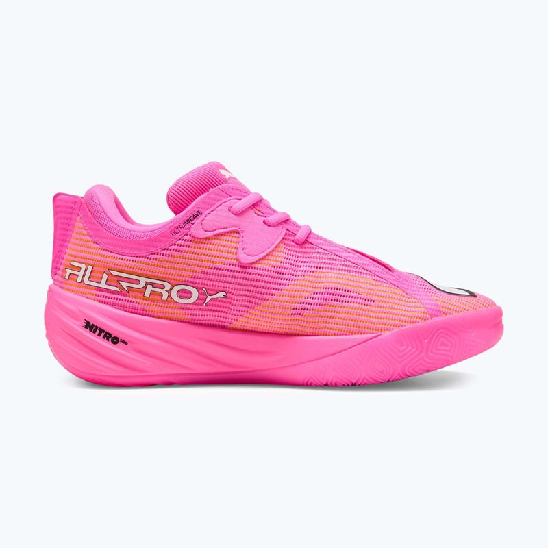 Kosárlabda cipő PUMA All-Pro NITRO 2 Showtime poison pink/bright aqua/lime squeeze 9
