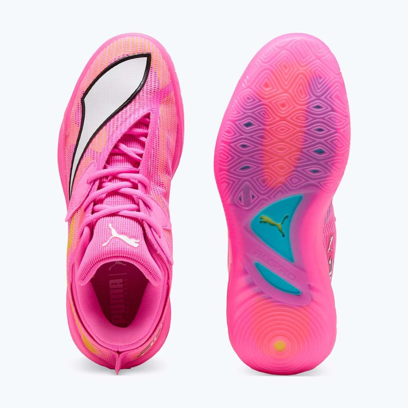 Kosárlabda cipő PUMA All-Pro NITRO 2 Showtime poison pink/bright aqua/lime squeeze 10