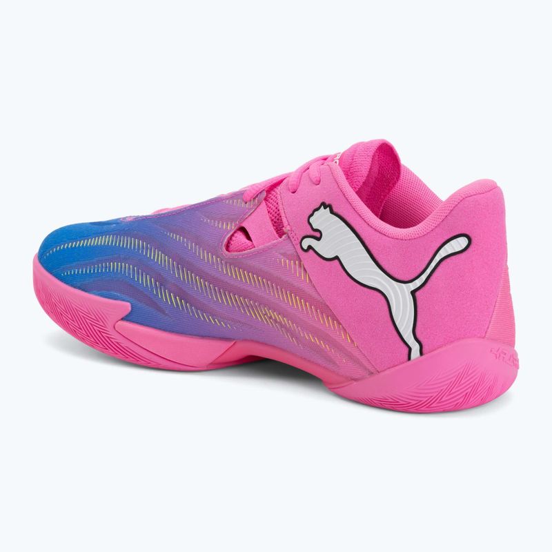 Kosárlabda cipő PUMA All-Pro NITRO 2 Elite poison pink/ultra blue/lime squeeze 3