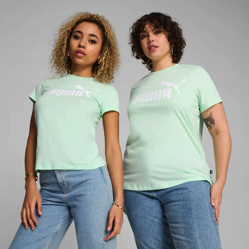 Női PUMA ESS Logo Tee friss menta 3
