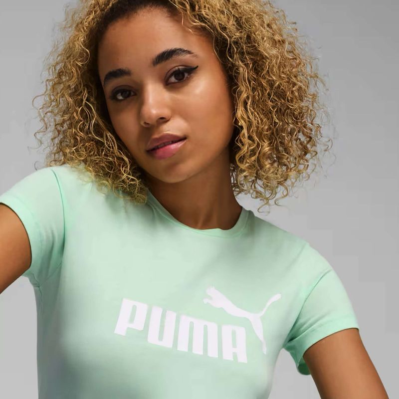 Női PUMA ESS Logo Tee friss menta 7