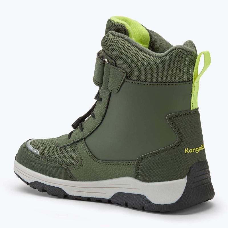 KangaROOS K-MJ Edison EV RTX SL olíva / limetta dino junior hócipő K-MJ Edison EV RTX SL olíva / limetta dino junior hócipő 3